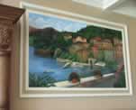 Bellagio, Italy., Framed Wall Mural